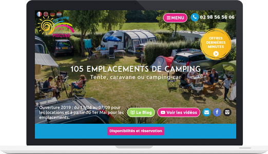 Campagne Google AdWords pour le camping de la Piscine